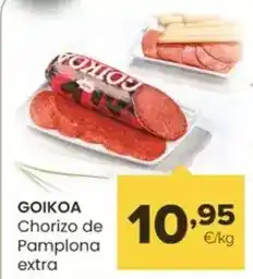 Autoservicios Familia Goikoa - chorizo de pamplona extra oferta