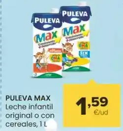 Autoservicios Familia Puleva max - leche infantil original o con cereales oferta