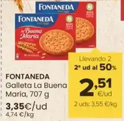 Autoservicios Familia Fontaneda - galleta la buena maria oferta