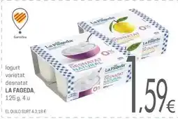 Valvi Supermercats La fageda - iogurt varietat desnatat oferta