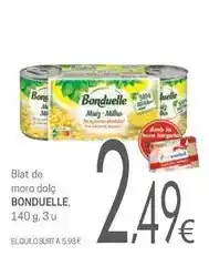 Valvi Supermercats Bonduelle - blat de moro dolc oferta