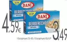 Valvi Supermercats Dani - escopinyes 55-65/ escopinyes65/ up oferta