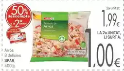 Valvi Supermercats Spar - arros 3 delicies oferta