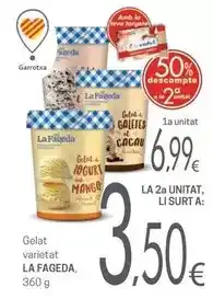 Valvi Supermercats La fageda - gelat varietat oferta