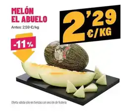 AhorraMas El abuelo - melon oferta