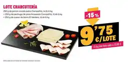AhorraMas Lote charcutería oferta