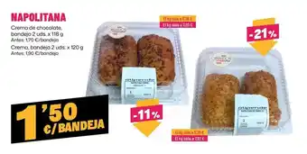AhorraMas Obrador - napolitana oferta