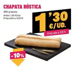 AhorraMas Chapata rustica oferta