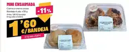 AhorraMas Obrador - mini ensaimada oferta