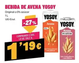 AhorraMas Yosoy - bebida de avena oferta