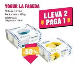 AhorraMas La fageda - yogur oferta
