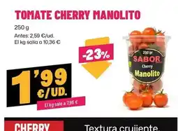AhorraMas Tomate cherry manolito oferta