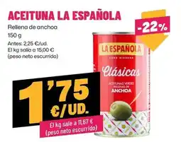 AhorraMas La española - aceituna oferta