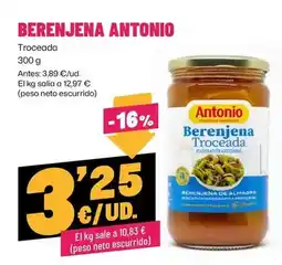 AhorraMas Antonio - berenjena oferta