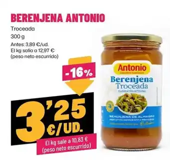 AhorraMas Antonio - berenjena oferta