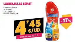 AhorraMas Somat - lavavajillas oferta