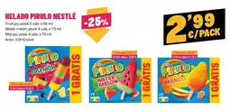 AhorraMas Nestlé - helado pirulo oferta
