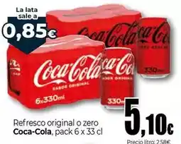 UNIDE Alimentación Coca cola - refresco original o zero oferta
