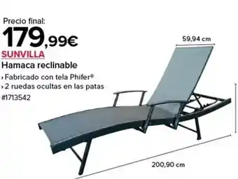 Costco Hamaca reclinable oferta