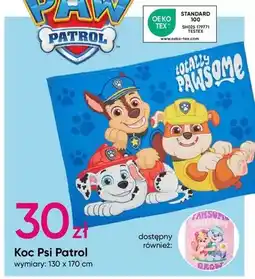 Pepco Tex - koc psi patrol oferta