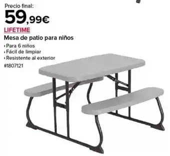 Costco Mesa de patio para ninos oferta