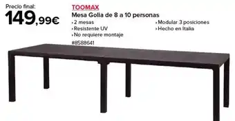 Costco Mesa golla de 8 a 10 personas oferta