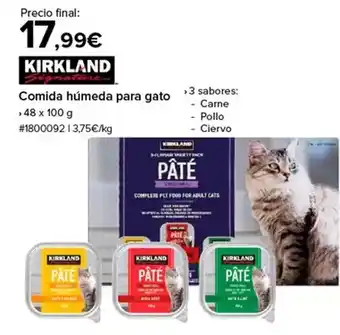 Costco Comida húmeda para gato oferta