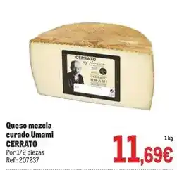 Makro Cerrato - queso mezcla curado umami oferta