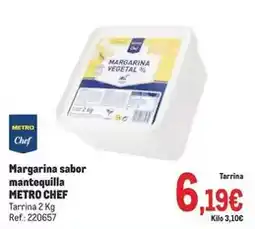 Makro Chef - margarina sabor mantequilla oferta