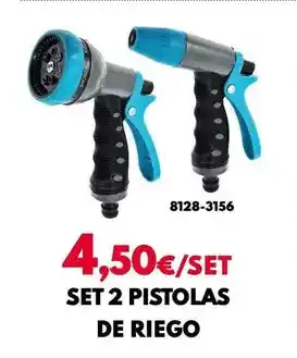 BricoCentro Set 2 pistolas de riego oferta