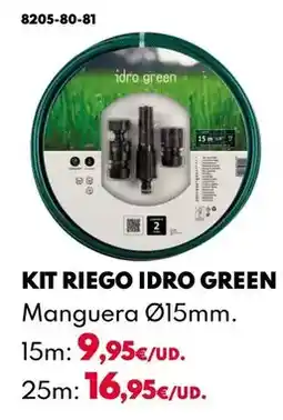BricoCentro Kit riego idro green oferta