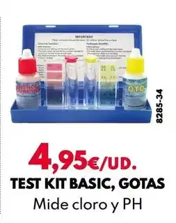 BricoCentro Test kit basic, gotas oferta