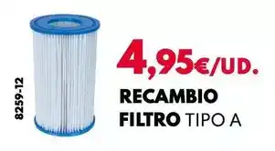 BricoCentro Recambio filtro oferta