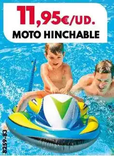 BricoCentro Moto hinchable oferta