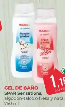 SPAR Gran Canaria Spar - gel de bano oferta