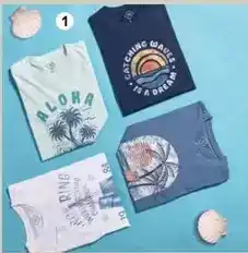 Carrefour Tex - camiseta sin mangas o manga corta estampada hombre oferta