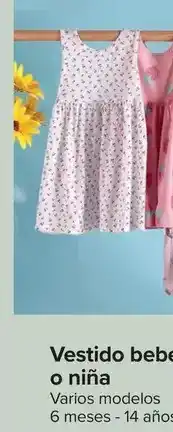 Carrefour Tex - vestido bebé o niña oferta