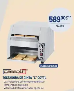 Makro Casselin - tostadora de cinta l ccytl oferta
