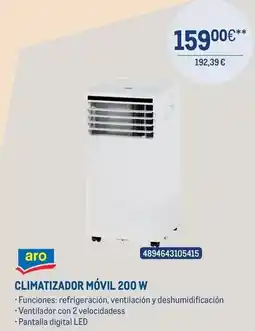 Makro Aro - climatizador móvil 200 w oferta