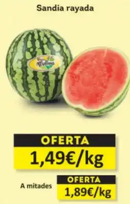 Economy Cash Sandia rayada oferta