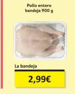 Economy Cash Pollo entero bandeja oferta