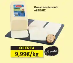 Economy Cash ALBÉNIZ Queso semicurado oferta