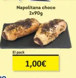 Economy Cash Napolitana choco oferta