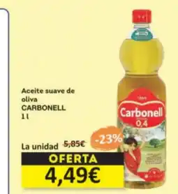 Economy Cash CARBONELL Aceite suave de oliva oferta