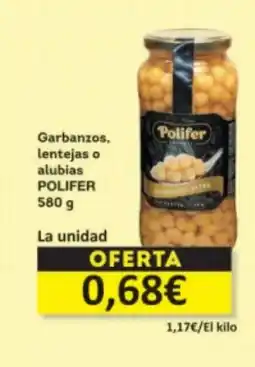 Economy Cash POLIFER Garbanzos, lentejas o alubias oferta