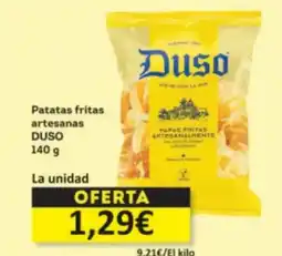 Economy Cash DISO Patatas fritas artesanas oferta