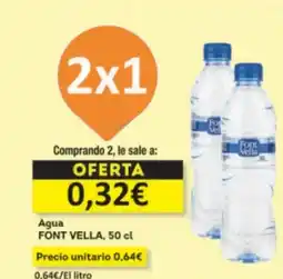 Economy Cash FONT VELLA Agua oferta