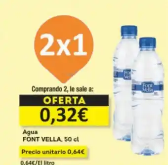 Economy Cash FONT VELLA Agua oferta