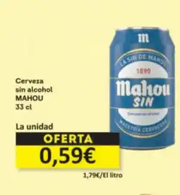 Economy Cash MAHOU Cerveza sin alcohol oferta