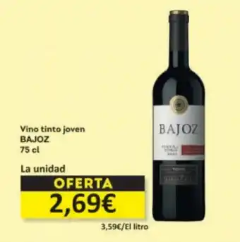 Economy Cash BAJOZ Vino tinto joven oferta